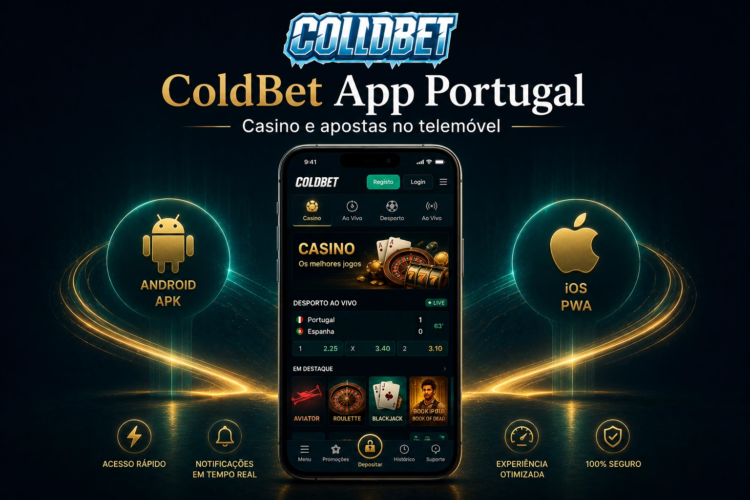 Coldbet app main
